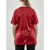 EVOLVE TEE JR BRIGHT RED 122/128