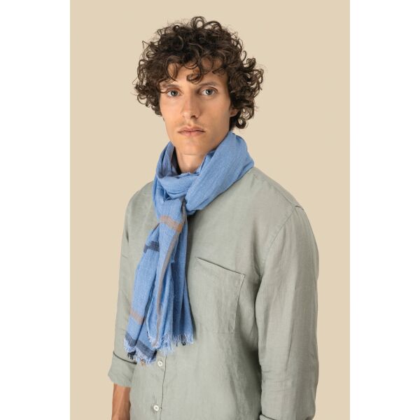 Gestreepte uniseks tulbanddoek