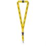 Afneembare polyester keycord met reflecterende draden