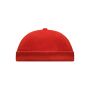 6 Panel Chef Cap red one size
