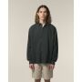 Worker Shirt - Het unisex relaxed overhemd - G. Dyed Black Rock (XS)