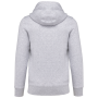 Hooded Sweater Met Rits Ash Heather XS