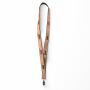 Zeefdruk lanyard van kurk en polyester Zeefdruk lanyard van kurk en polyester