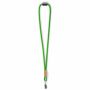 Polyester koord-keycord met bamboe plaatje