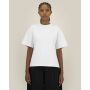 Hazener - Het unisex relaxed interlock T-shirt - White (XL) Hazener - Het unisex relaxed interlock T-shirt - White (XL)
