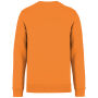 Ecologische uniseks sweater met ronde hals Tangerine M