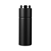 VINGA Baltimore Trek RCS recycled SS fles 600 ML, zwart