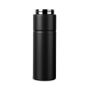 VINGA Baltimore Trek RCS recycled SS fles 600 ML, zwart