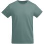Breda biologisch katoenen herenshirt met korte mouwen - Calm Blue - S