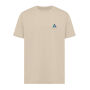 IQONIQ Kakadu relaxed gerecycled katoen t-shirt, desert (L)