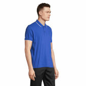 PALERMO - PALERMO POLOSHIRT - XXL - Koningsblauw/Wit