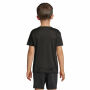 SPRINT KIDS - SPRINT KIDS SPORTS T-SHIRT - L - Zwart