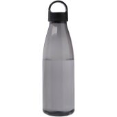 Bergen 800 ml waterfles van gerecycled plastic - Zwart