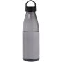 Bergen 800 ml waterfles van gerecycled plastic - Zwart