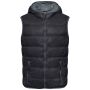 Men's Down Vest black/grey S Men's Down Vest black/grey S