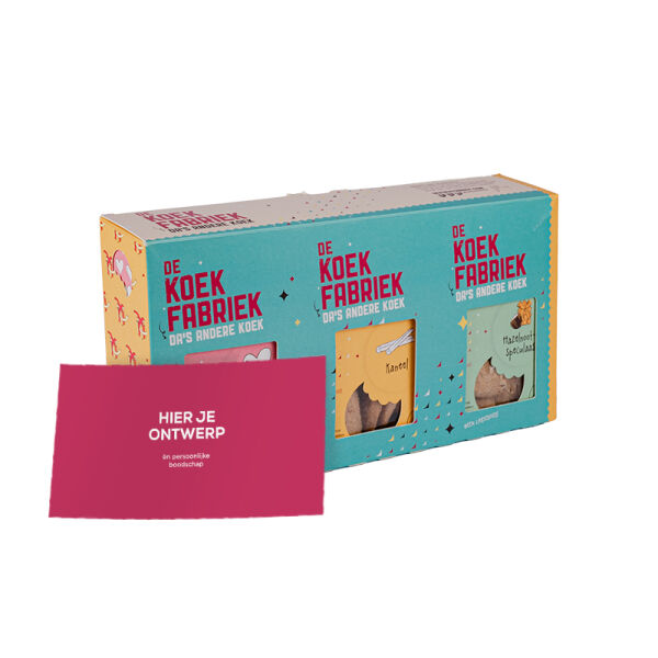 De Koekfabriek - Cadeaupakket