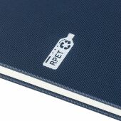 rPET 600D polyester notitieboek Elena zwart