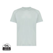 IQONIQ Tikal gerecycled polyester sneldrogend sport t-shirt, iceberg green (XXS)