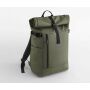 EVERYDAY CARRY 25 LITRE ROLL-TOP BACKPACK, OLIVE GREEN, One size, BAG BASE