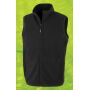 Gerecycleerde bodywarmer black XS