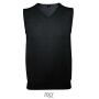 Unisex Sleeveless Sweater Gentlemen black XS