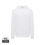 IQONIQ Yengo recycled katoen hoodie met steekzakken, recycled white (XXL)