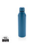 RCS gerecycled roestvrijstalen vacuümfles 500ML, blauw