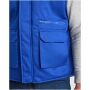 Almanzor multifunctionele werkbodywarmer met hoge kraag - Koningsblauw - S