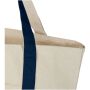 Sam draagtas van 320 g/m² GRS gerecycled katoen - Marineblauw/Natuur Sam draagtas van 320 g/m² GRS gerecycled katoen - Marineblauw/Natuur