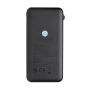 Lockhart RCS gerecycled plastic 10.000 powerbank, zwart