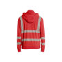 Sweatshirt met afneembare capuchon High Vis