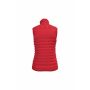 Gewatteerde dames bodywarmer red XS Gewatteerde dames bodywarmer red XS