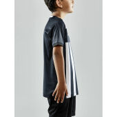 PROGRESS 2.0 STRIPE JERSEY JR BLACK/WHITE 146/152