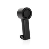 Twist RCS rplastic herlaadbare draagbare ventilator, zwart