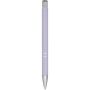 Moneta soft touch balpen met klikmechanisme (zwarte inkt) - Lila
