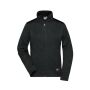 Ladies' Knitted Workwear Fleece Jacket - STRONG - black/black XS