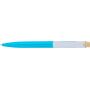 Recycled ABS ballpen Zian lichtblauw
