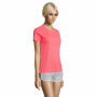 SPORTY WOMEN - SPORTYdames t-shirt 140g - L - Neon Coral
