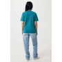 IQONIQ Sierra lichtgewicht gerecycled katoen t-shirt, verdigris (XXXL)