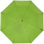 Birgit 21'' opvouwbare windproof gerecyclede PET-paraplu - Limegroen