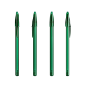 Doorzichtig Lichtgroen / Doorzichtig Lichtgroen / Zwarte Inkt