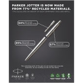 Parker Jotter SS balpen (blauwe inkt) - Roestvrijstaal