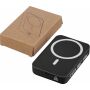 Gerecyclede draadloze oplader powerbank Meno zwart