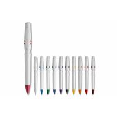 Balpen Nora hardcolour - Wit / Wit