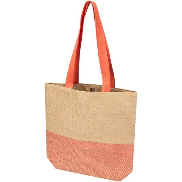 Rhythm draagtas van stro-papier, 10 liter Rhythm draagtas van stro-papier, 10 liter