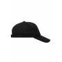5 Panel Cap Heavy Cotton black one size 5 Panel Cap Heavy Cotton black one size