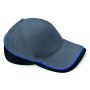 TEAMWEAR COMPETITION CAP, GRAPHITE GREY / BLACK / BRIGHT ROYAL, One size, BEECHFIELD