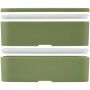 MIYO POP 700+700 ml double layer lunch box - Heather green MIYO POP 700+700 ml double layer lunch box - Heather green