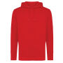 Iqoniq Jasper gerecycled katoen hoodie, rood (XXS)