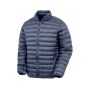 Gerecycleerd, gewatteerd jasje zonder capuchon navy XS